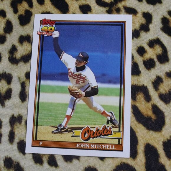 John Mitchell #708 Baseball Card - Picture 1 of 2